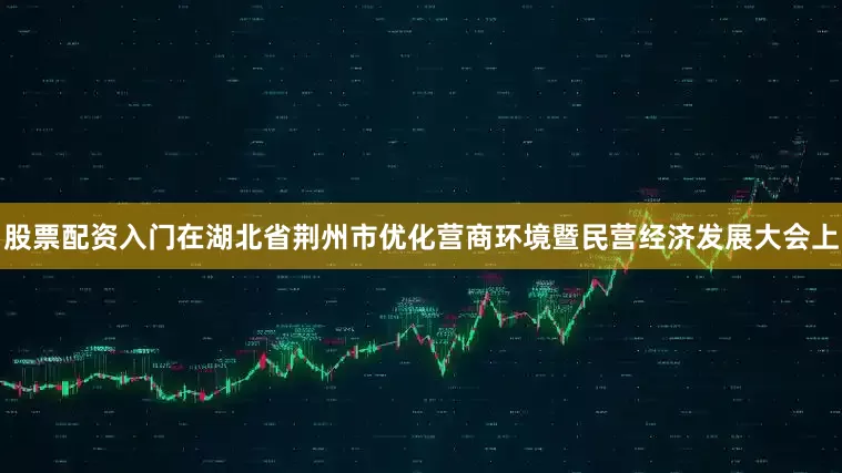 股票配资入门在湖北省荆州市优化营商环境暨民营经济发展大会上